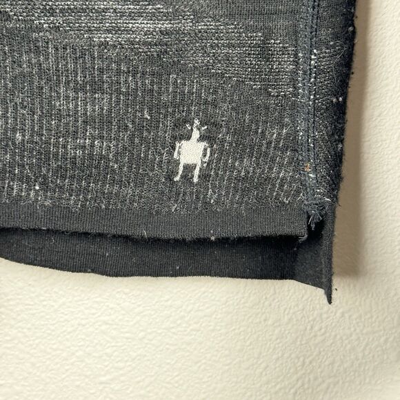 Smartwool Men's 1/4 Quarter Zip Long Sleeve Pullover Sweat Black Grey Size XL - Picture 3 of 12